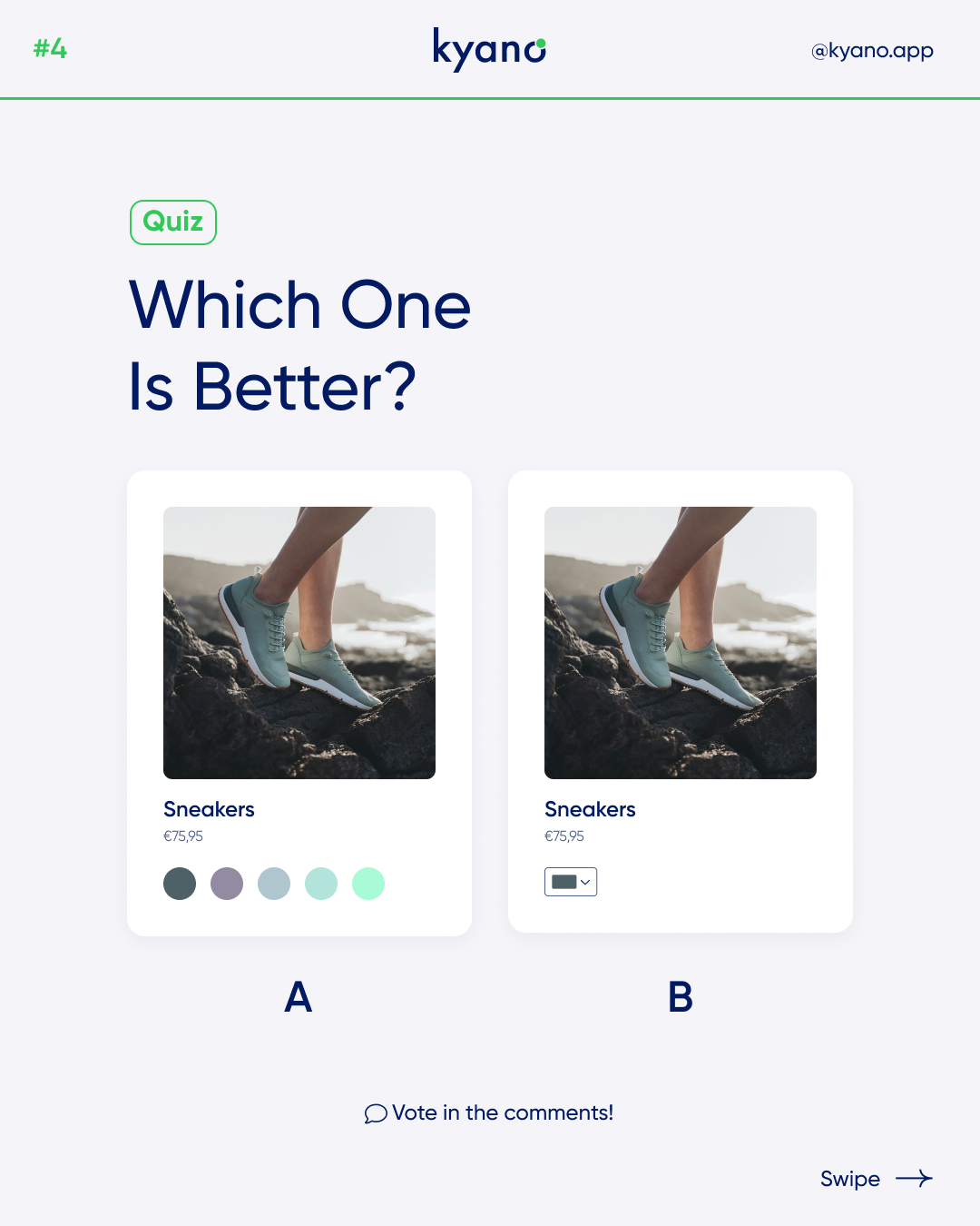 Design choices- Which one is better
