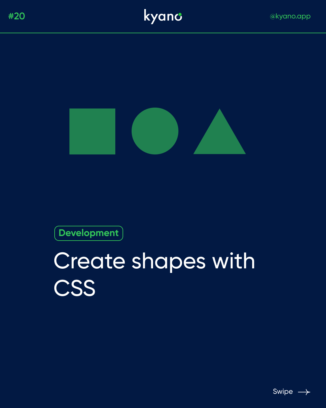 Create 5 BASIC Shapes With CSS Kyano